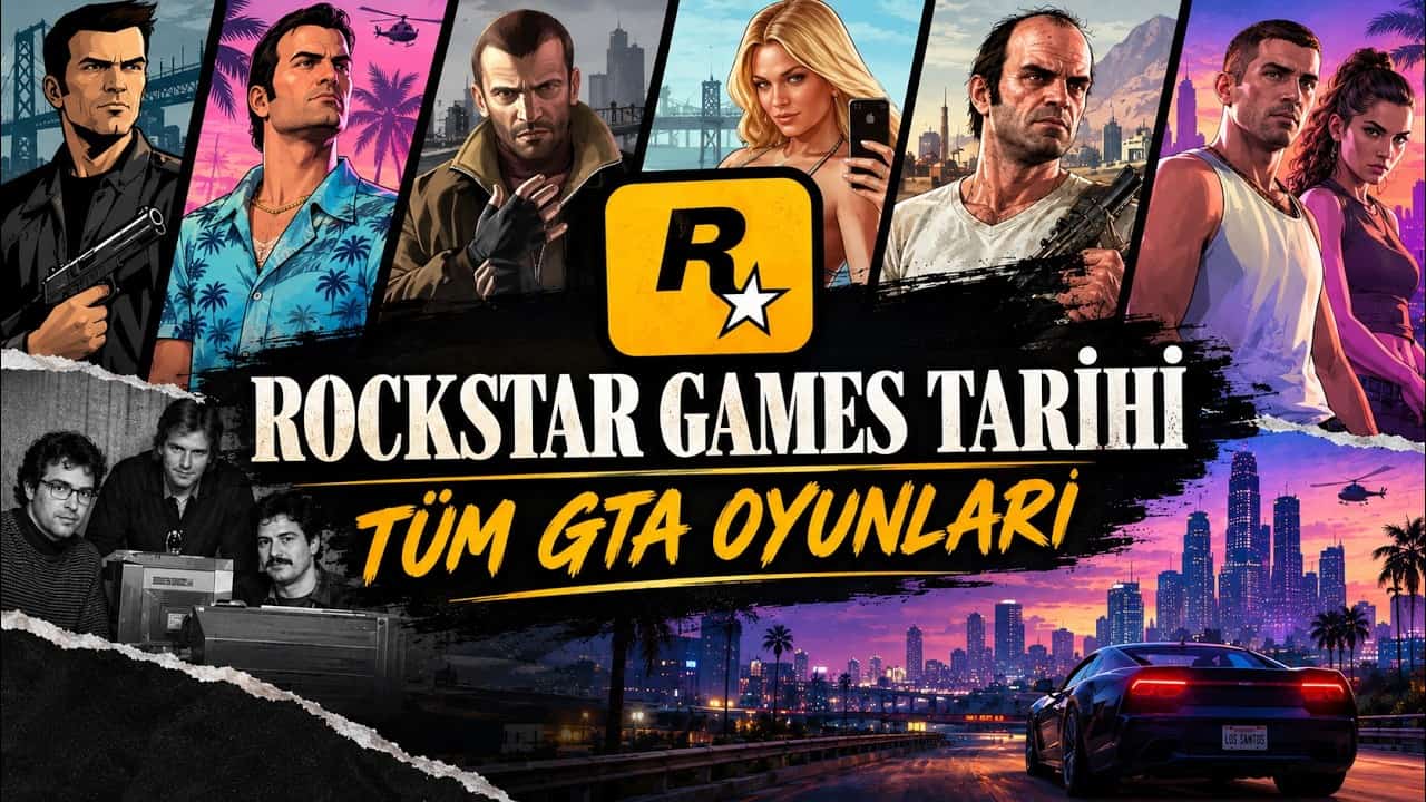 GTA serisi nasıl ortaya çıktı? Rockstar Games'in 40 yıllık tarihi