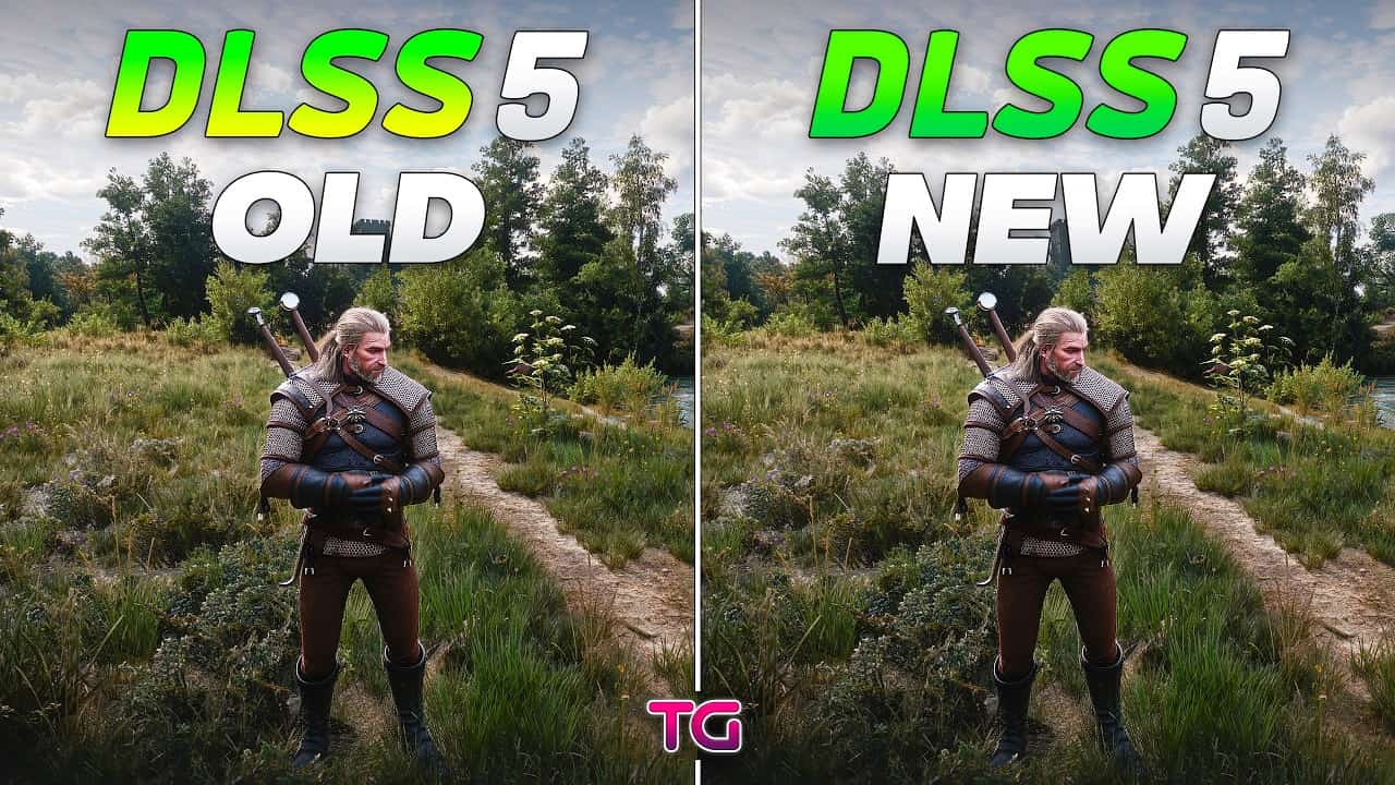 Testing Games'in RTX 5090 ile 4K'da yaptığı DLSS 5 karşılaştırması
