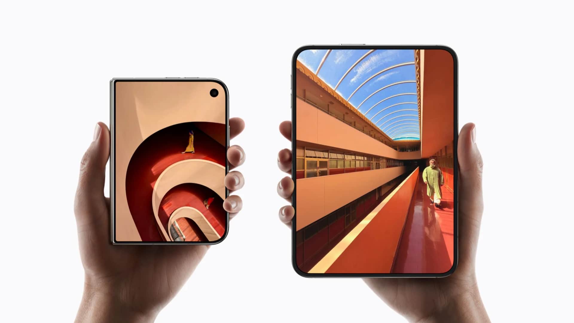 iPhone Duo kapalıyken 5,4 inç, açıkken 7,6 inç ekran